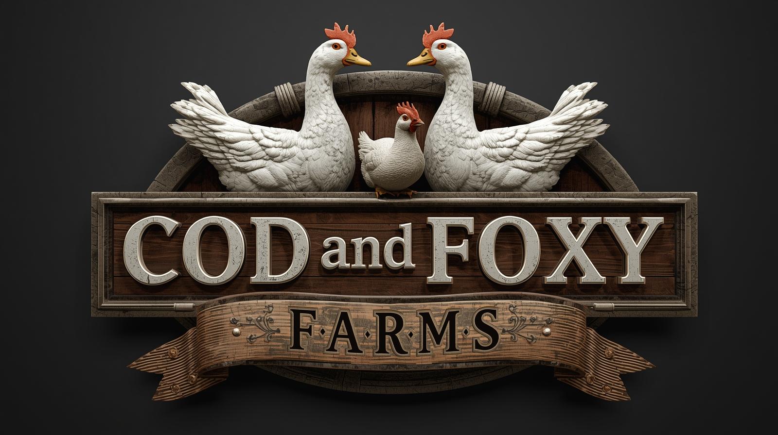 COD AND FOXY FARMS